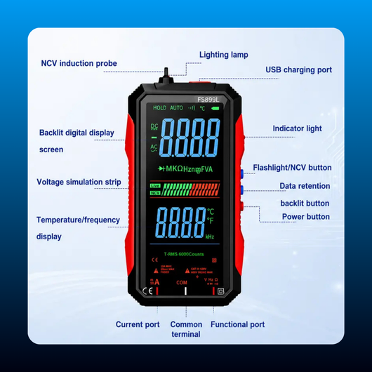 6000-Count Digital Multimeter
