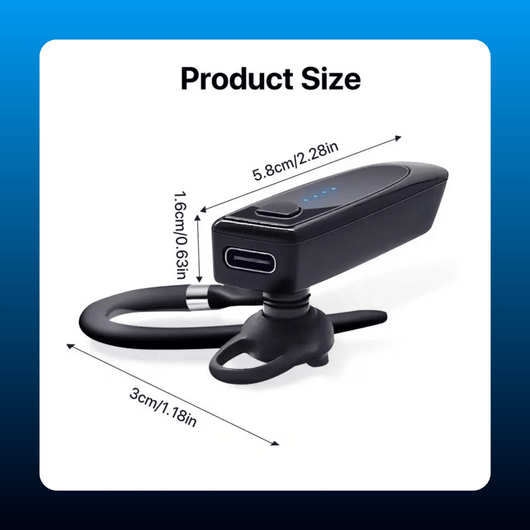 Wireless Bluetooth Headset Earpiece