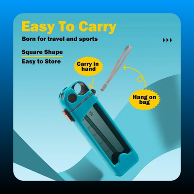 Portable Square Water Bottle Tumbler