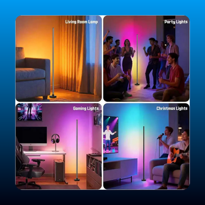Smart RGB Corner Floor Lamp