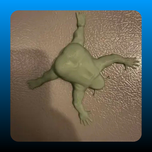 Ogre Fridge Magnet