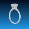 Lab Diamond VVS Moissanite Ring