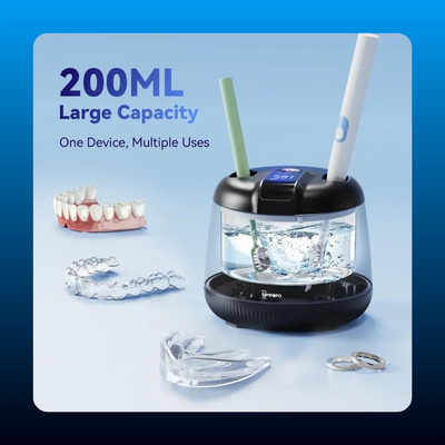 Ultrasonic Retainer and Denture Cleaner