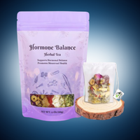 Hormone Balance Herbal Tea for Women PMS PCOS and Menstrual Support