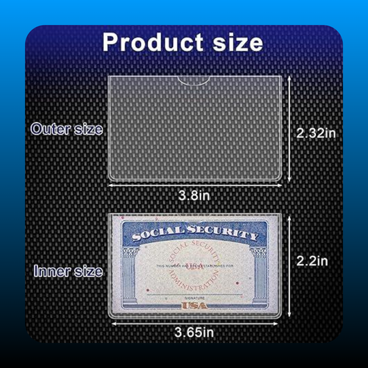 10-Pack ID Card Holder