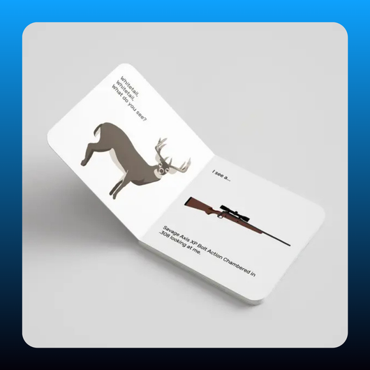 Mule Deer What Do You See Children's Educational Board Book