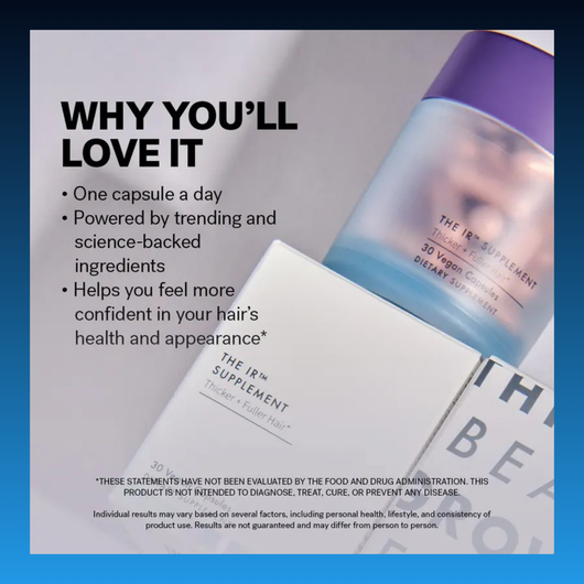 Hair Supplement for Stronger Denser Shinier Hair