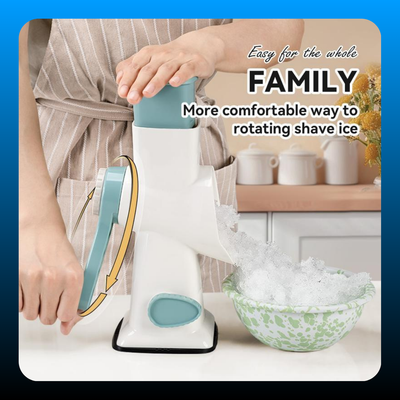 Hand Crank Plastic Ice Shaver