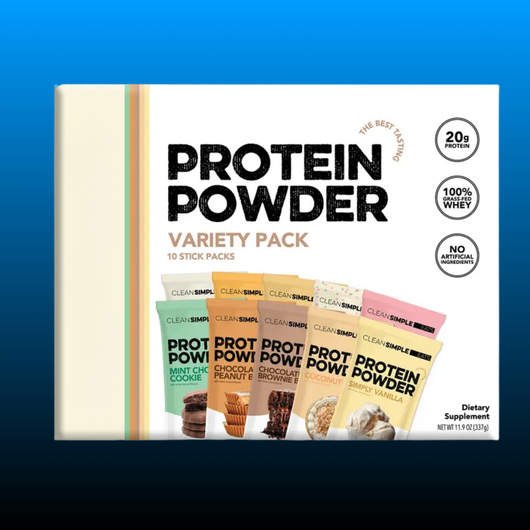 10 Single Serving Protein Stick Packs