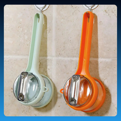 Peeling Knife with Peel Collector