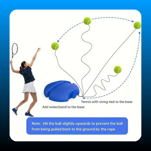 Tennis Training Ball with String