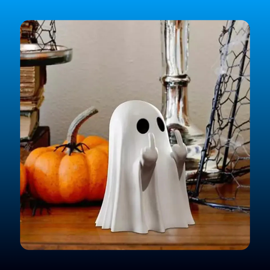 Cheeky Ghost Resin Figurine