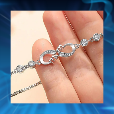 Infinity Love Heart Bracelet