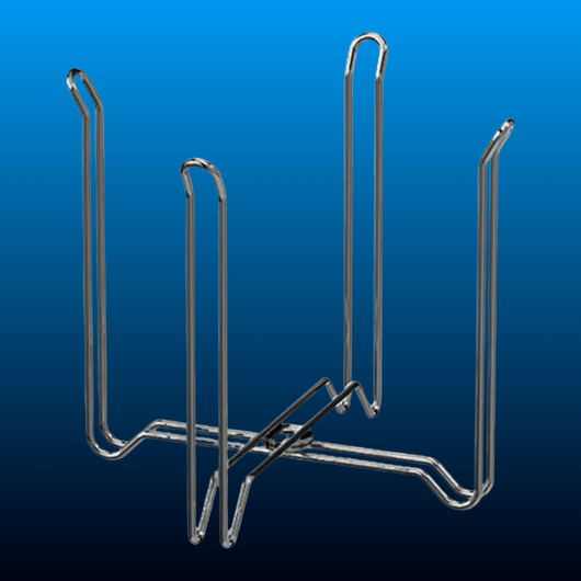 Foldable Stainless Steel Trash Bag Holder