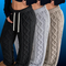 Cable Knit Fleece Lounge Pants (3 Pack)