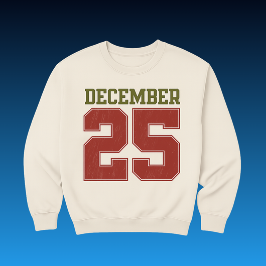 Retro Christmas Crewneck Sweatshirt
