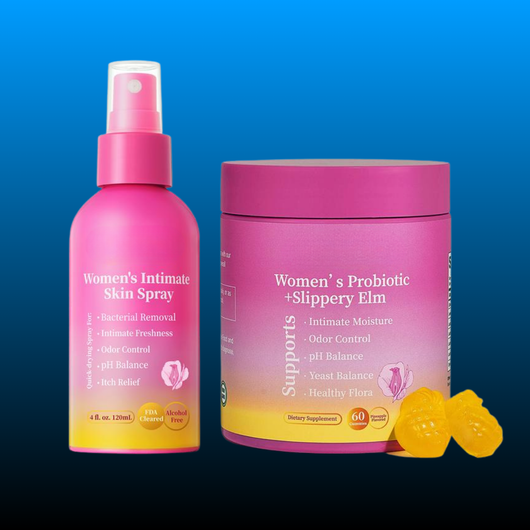Intimate Skin Spray and Probiotic Gummies