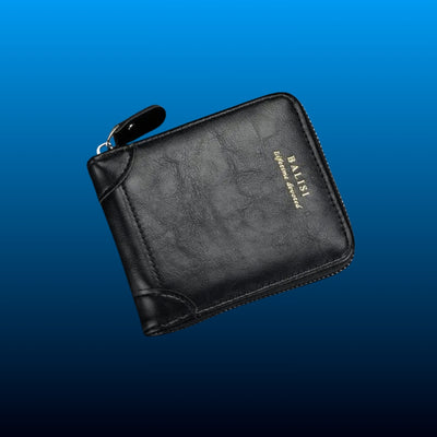 Zip Around Bifold Wallet with Coin Pocket