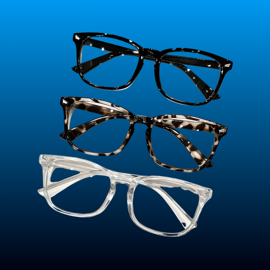 Unisex Blue Light Blocking Glasses Set