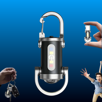 Rechargeable Mini Keychain Flashlight