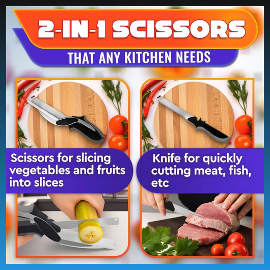 2 in 1 Kitchen Scissors