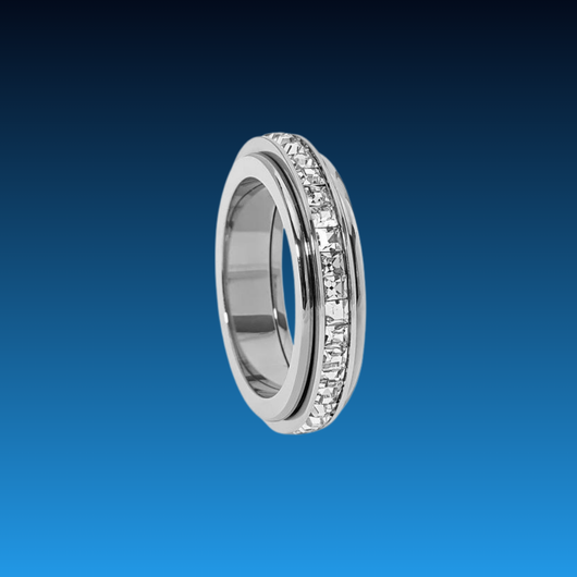 Titanium Steel Spinner Ring
