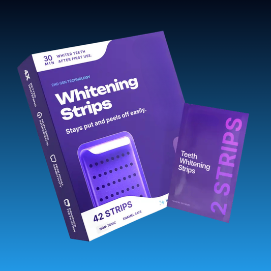 Peroxide-Free Teeth Whitening Strips