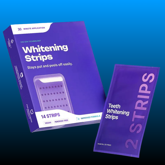 Purple Teeth Whitening Strips