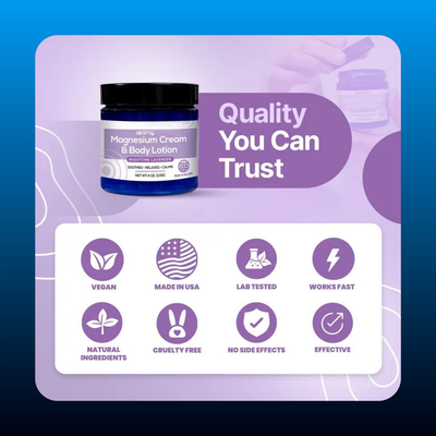 Nighttime Lavender Magnesium Cream & Body Butter