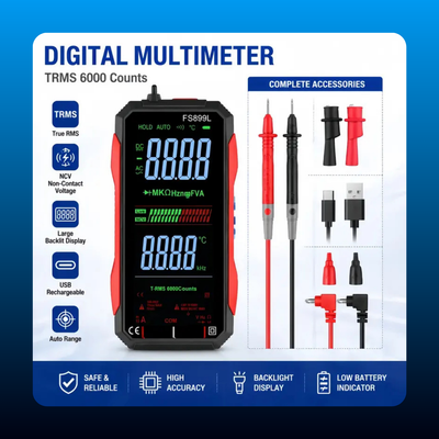 6000-Count Digital Multimeter