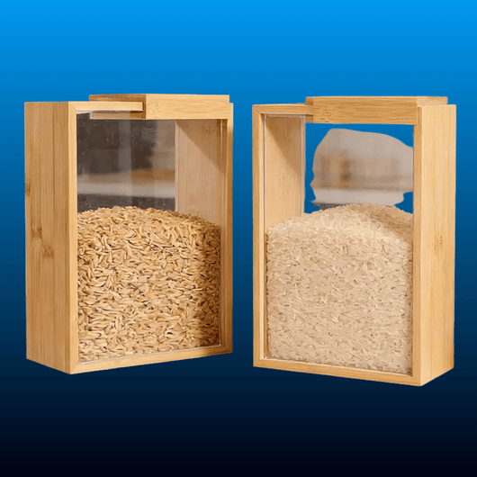 Bamboo Dry Goods Storage Containers