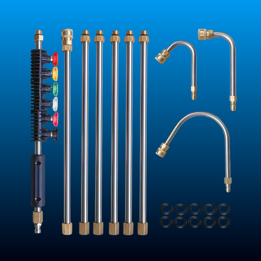 10pcs Pressure Washer Extension Wand Set