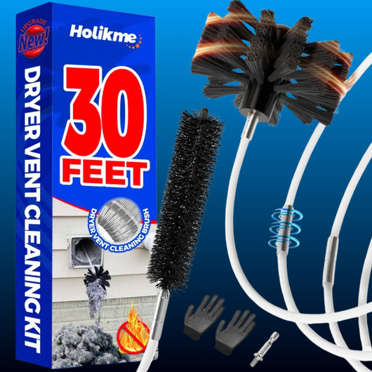 Dryer Vent Cleaning Kit, 30 Feet