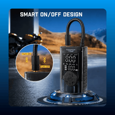 Portable Wireless Tire Inflator with Digital Gauge