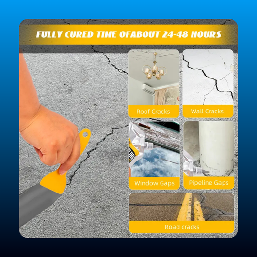 Self-Leveling Concrete Crack Sealant