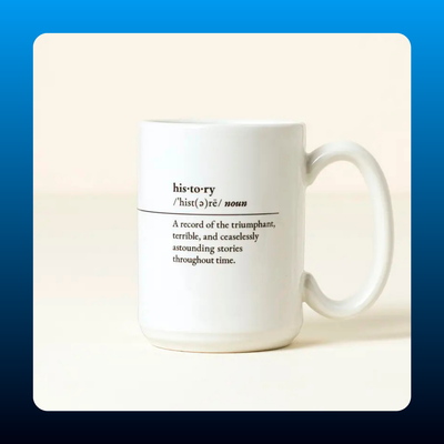 History Every Day Interactive QR Mug