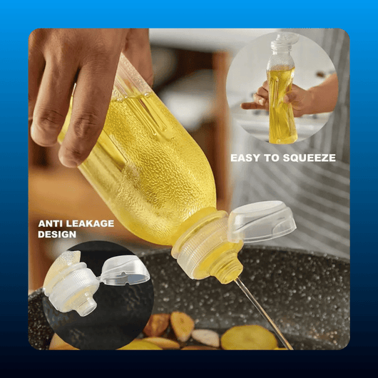 Condiment Squeeze Bottles (6 Piece Set)