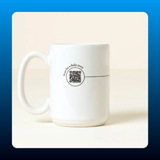 History Every Day Interactive QR Mug