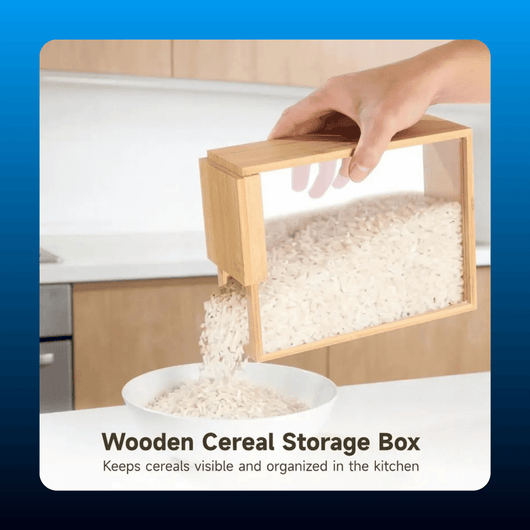 Bamboo Dry Goods Storage Containers