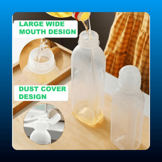 Condiment Squeeze Bottles (6 Piece Set)