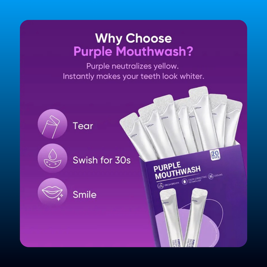 Purple Toning Mouthwash