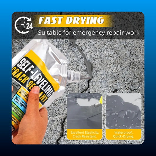 Self-Leveling Concrete Crack Sealant