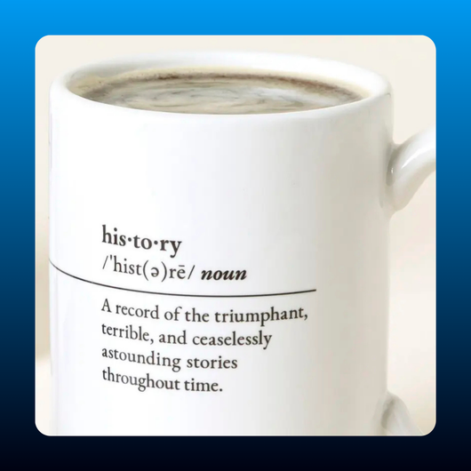 History Every Day Interactive QR Mug