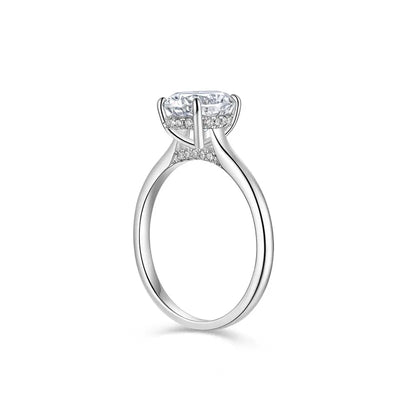 Lab Diamond VVS Moissanite Ring