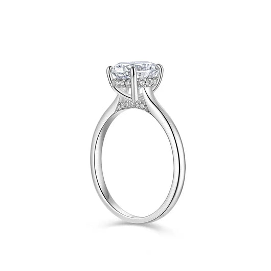 Lab Diamond VVS Moissanite Ring