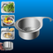 Stainless Steel Swan Sieve with Handle