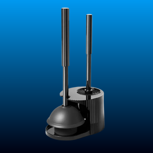 2 in 1 Toilet Plunger and Brush Set