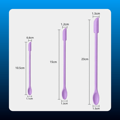 Silicone Makeup Spatula and Cosmetic Scoop