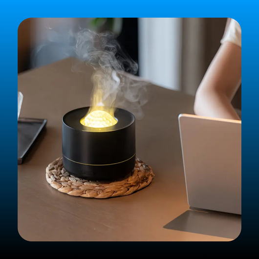 Romantic Ocean Wave Humidifier Lamp & Cool Mist Diffuser