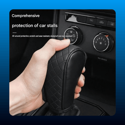 PU Leather Gear Shift Knob Cover